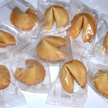 №01 Китайское печенье с предсказаниями,  инд. упаковка